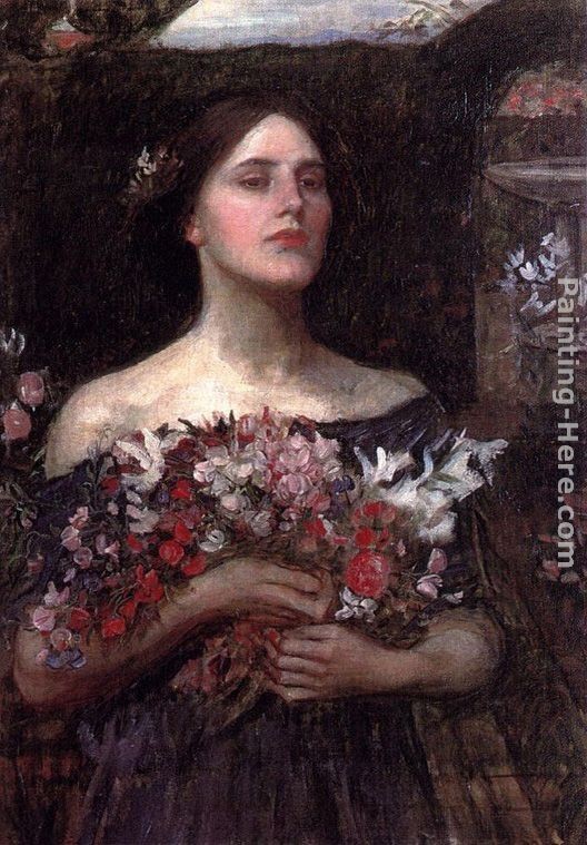 John William Waterhouse Gather Ye Rosebuds